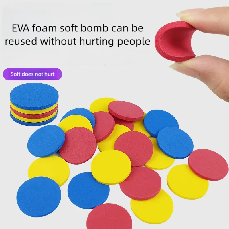 Pet Flying-Disc Launcher with Foam Discs