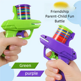 Pet Flying-Disc Launcher with Foam Discs