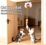 Auto Swing Feather Cat Toy with 2 Ropes