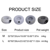 Felt Donut Cat Tunnel Bed (50 cm, zip-apart)