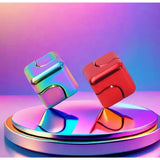 Rotating Metal Cube Fidget Spinner