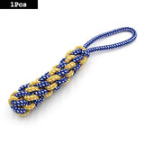 Braided Cotton Rope Dog Chew Toy (carrot & knot styles)