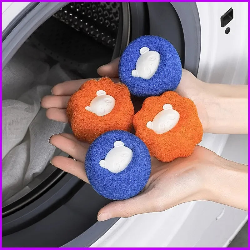 Reusable Pet-Hair Laundry Balls