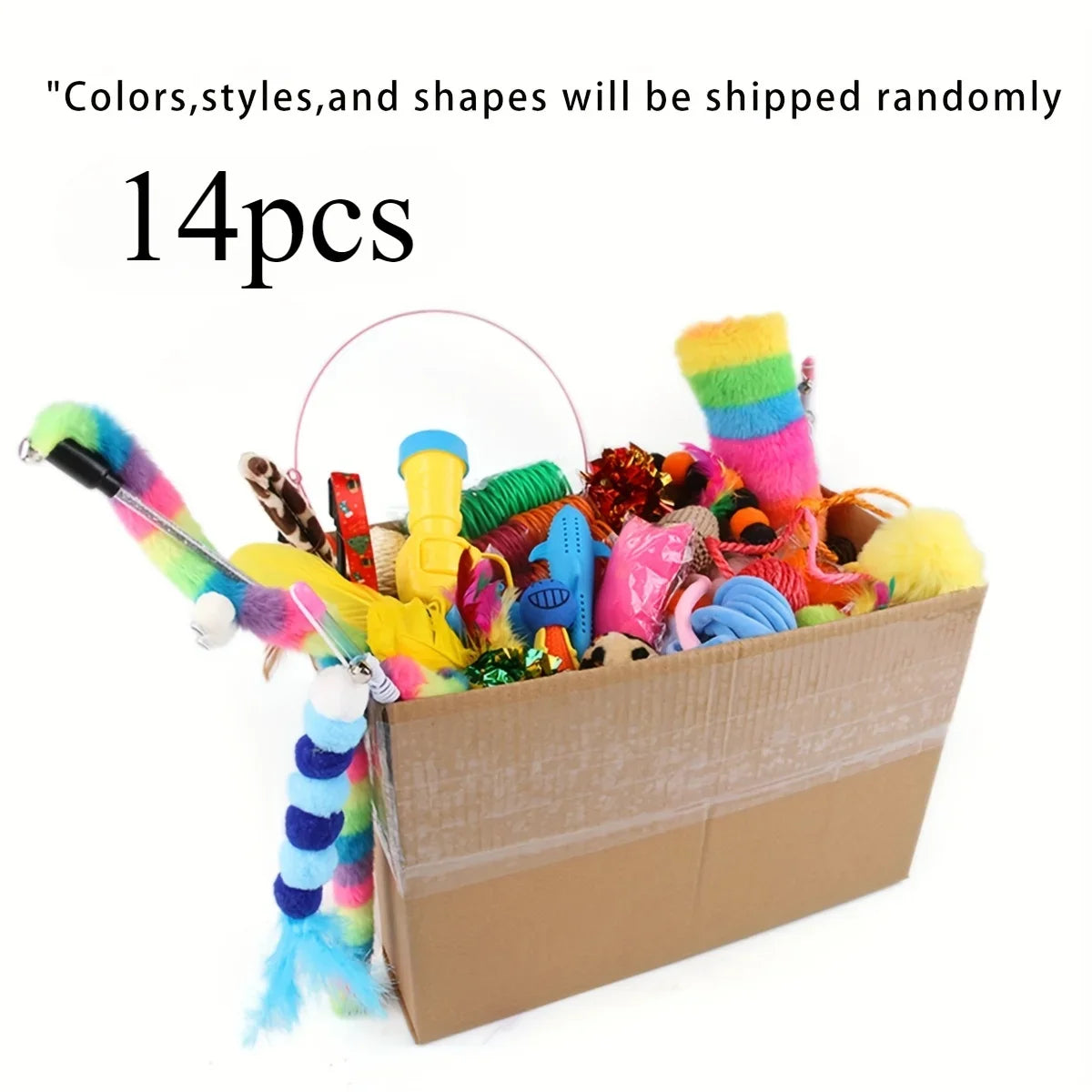 Cat Toy Variety Pack (14 Pieces)