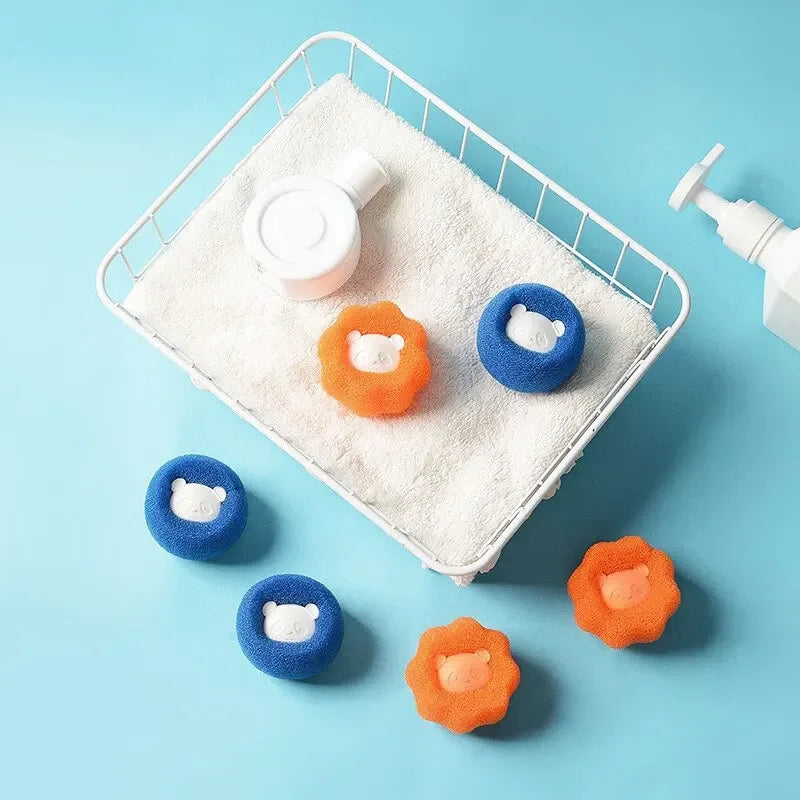 Reusable Pet-Hair Laundry Balls
