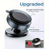 Magnetic Vacuum-Suction Phone Mount (360° swivel)