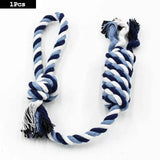 Braided Cotton Rope Dog Chew Toy (carrot & knot styles)