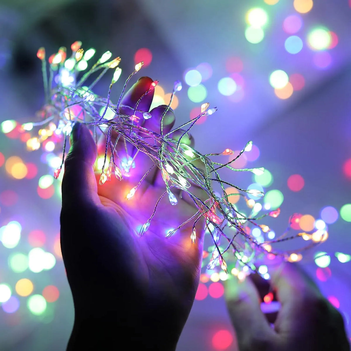 Firecracker LED String Lights with Remote (USB)