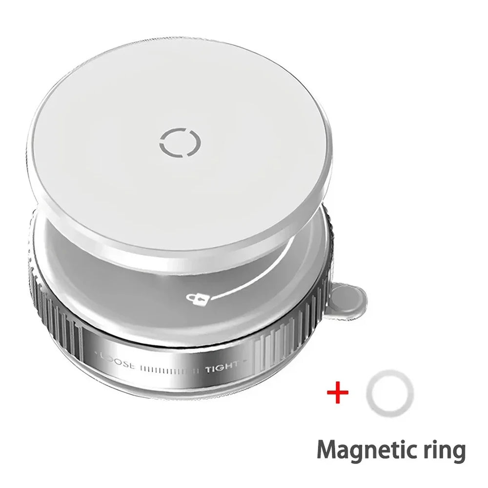 Magnetic Vacuum-Suction Phone Mount (360° swivel)