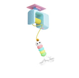 Auto Swing Feather Cat Toy with 2 Ropes