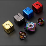 Rotating Metal Cube Fidget Spinner