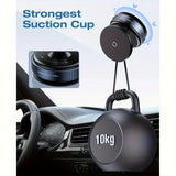 Magnetic Vacuum-Suction Phone Mount (360° swivel)
