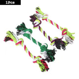 Braided Cotton Rope Dog Chew Toy (carrot & knot styles)