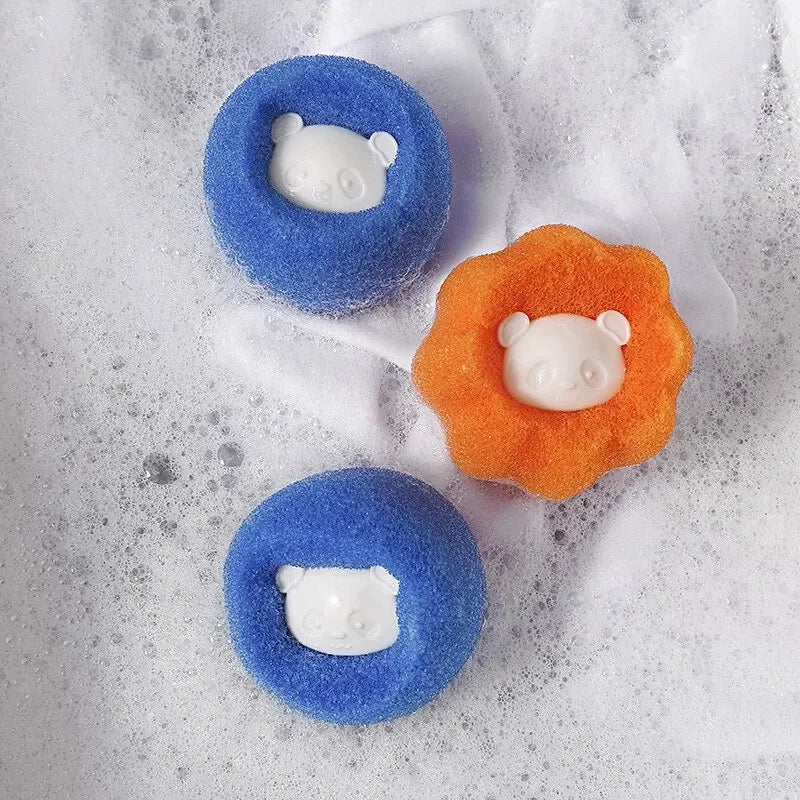 Reusable Pet-Hair Laundry Balls