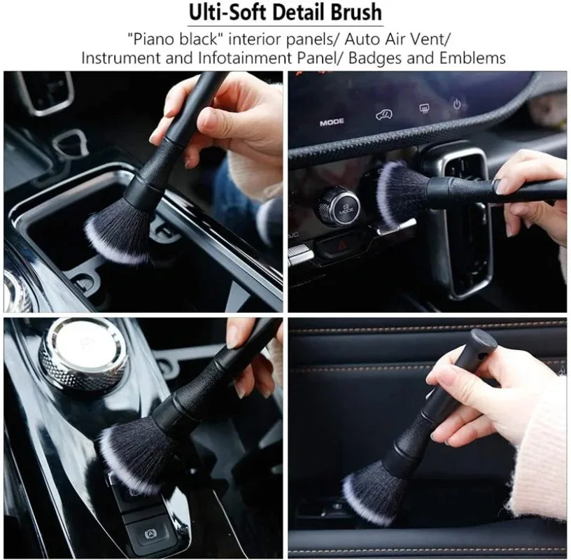 Soft-Fiber Car Detailing Brush (Large)