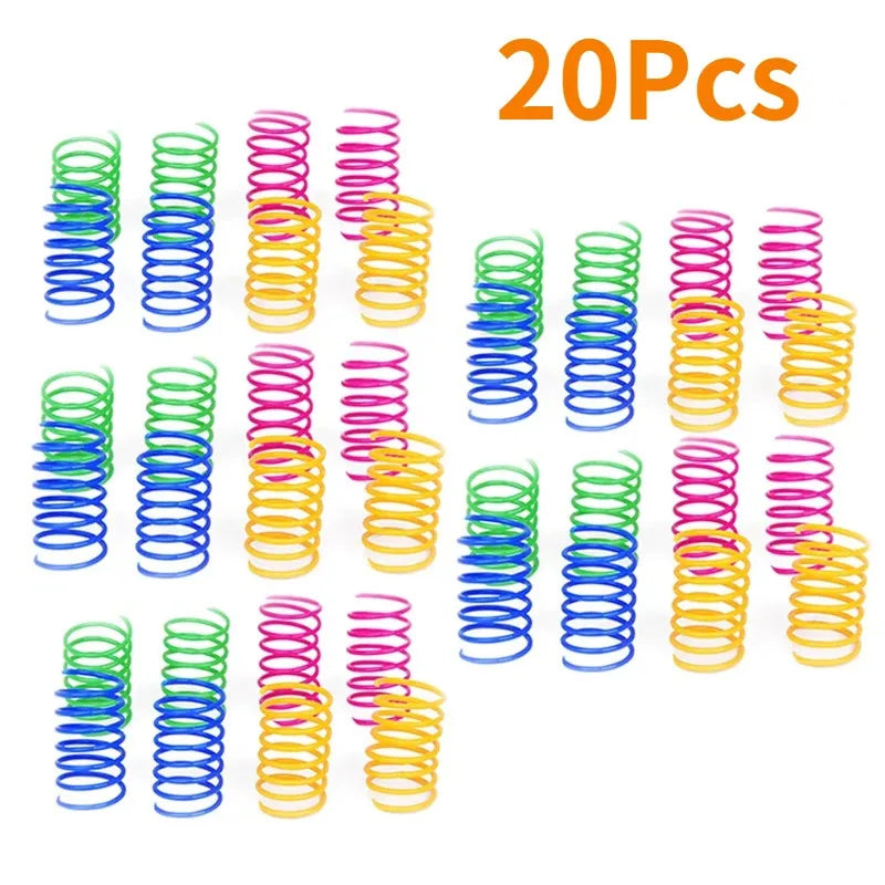 Colorful Spring Cat Toys (20 pack)