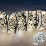 Ribbon Bow LED Fairy String Lights for Christmas Tree