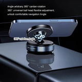 Magnetic Vacuum-Suction Phone Mount (360° swivel)