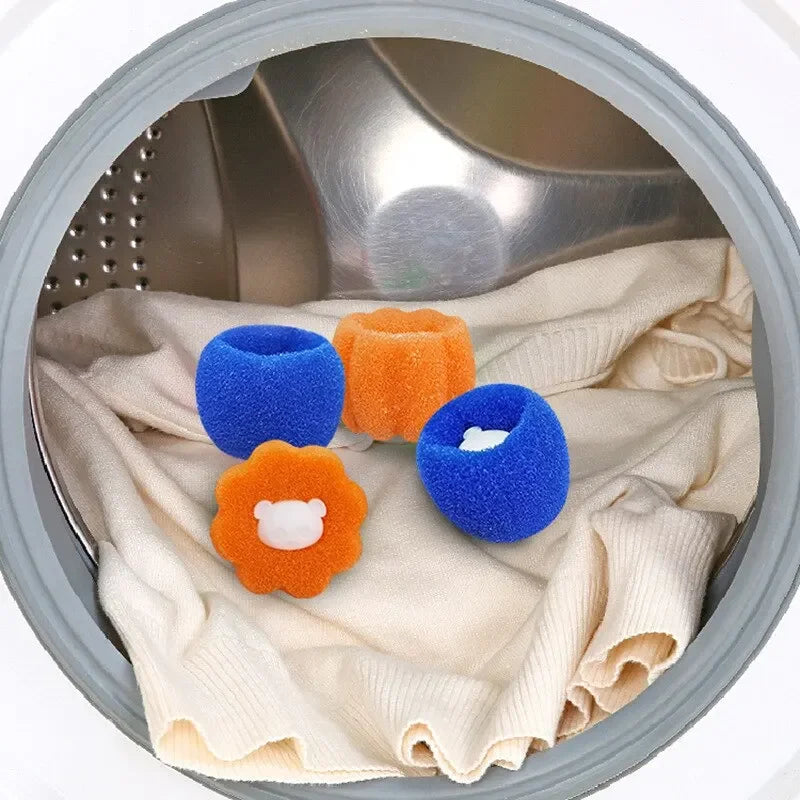 Reusable Pet-Hair Laundry Balls