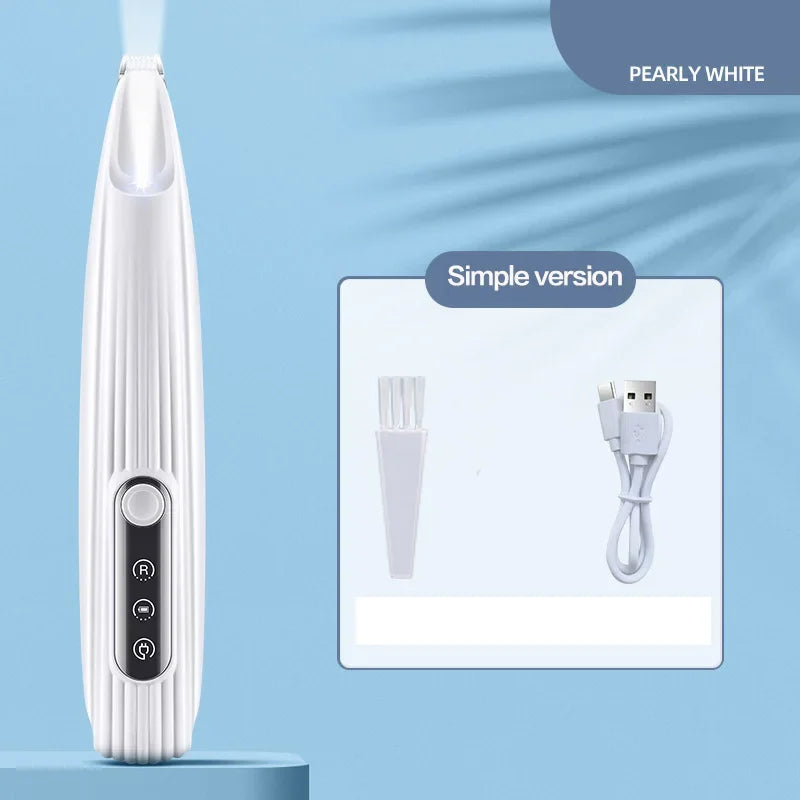 Rechargeable Pet Paw & Hair Trimmer (LED, quiet)