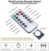 USB LED Curtain Fairy Lights with Remote (3 m wide)