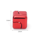 Rotating Metal Cube Fidget Spinner