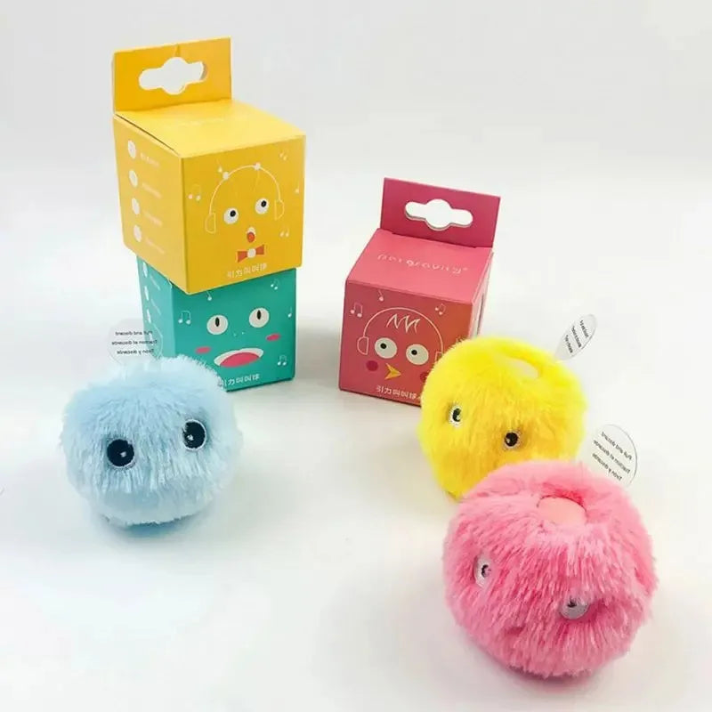 Chirping Bird Sound Cat Toy Balls (3-Pack)