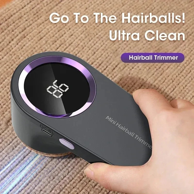 Rechargeable Fabric Lint Shaver (LED display)