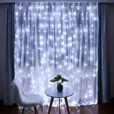 USB LED Curtain Fairy Lights with Remote (3 m wide)