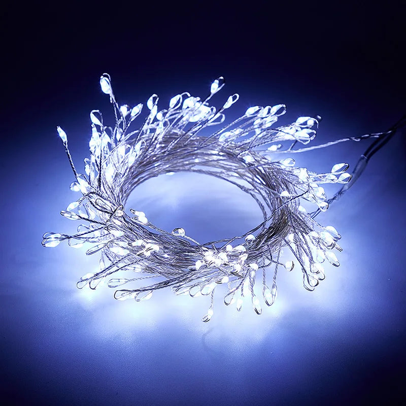 Firecracker LED String Lights with Remote (USB)